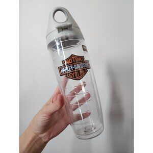 Harley-Davidson tervis clear logo patch tumbler 24oz
